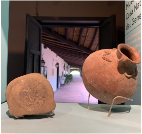 Interior del museo de la Casa Natal del General Santander