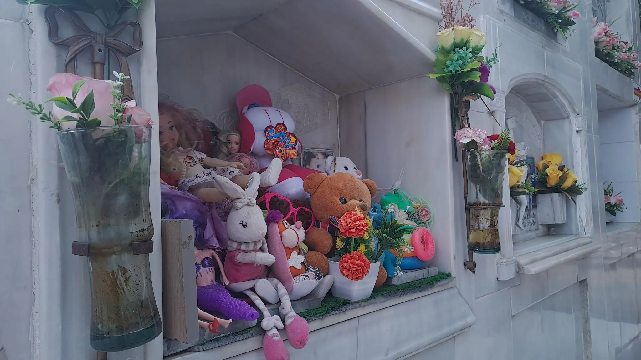 Ofrendas a Milagritos