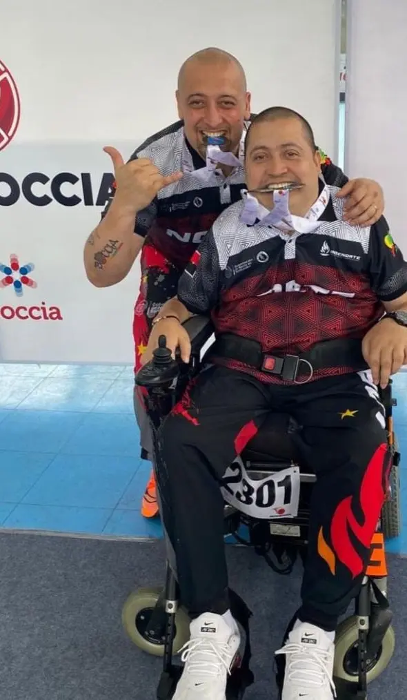 Los hermanos Jesús y Reynel Romero