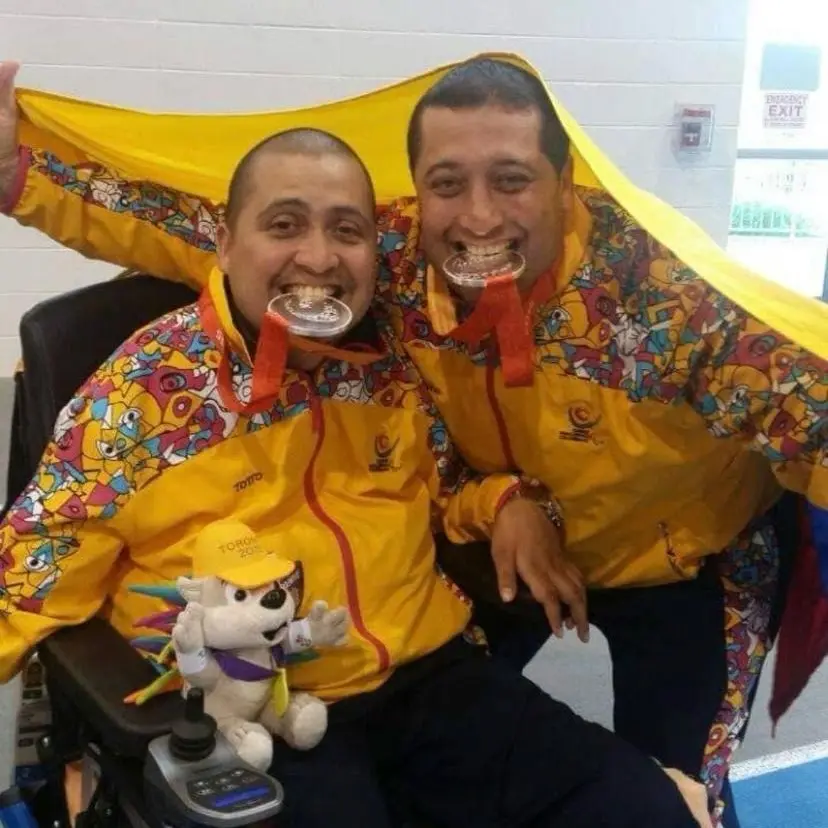 Los hermanos Romero en los Juegos Parapanamericanos de Toronto 2015